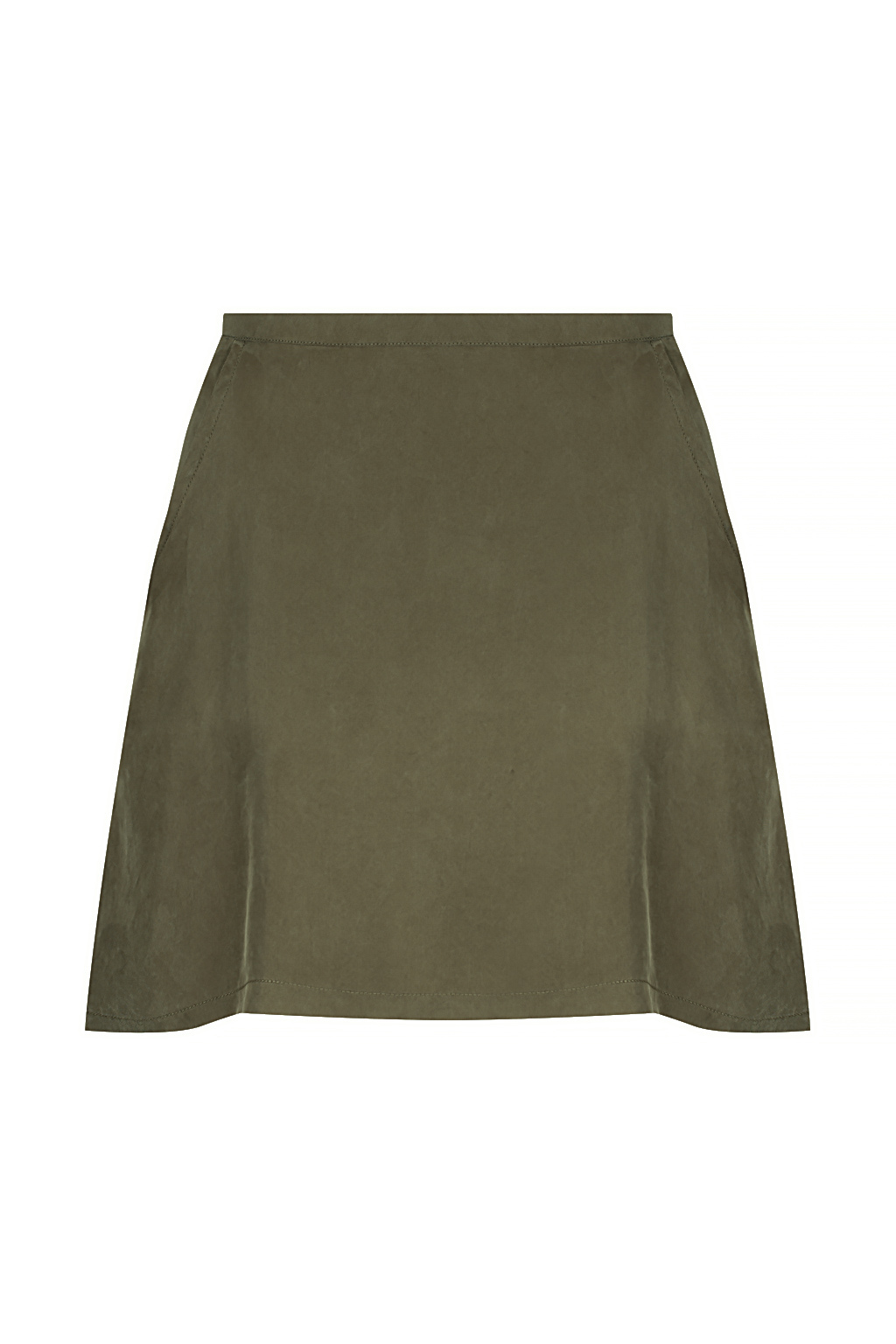 Oasis green 2024 suede mini skirt