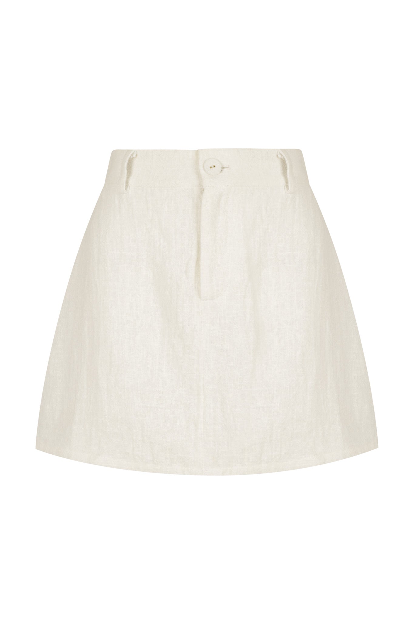 Fallon White Skirt